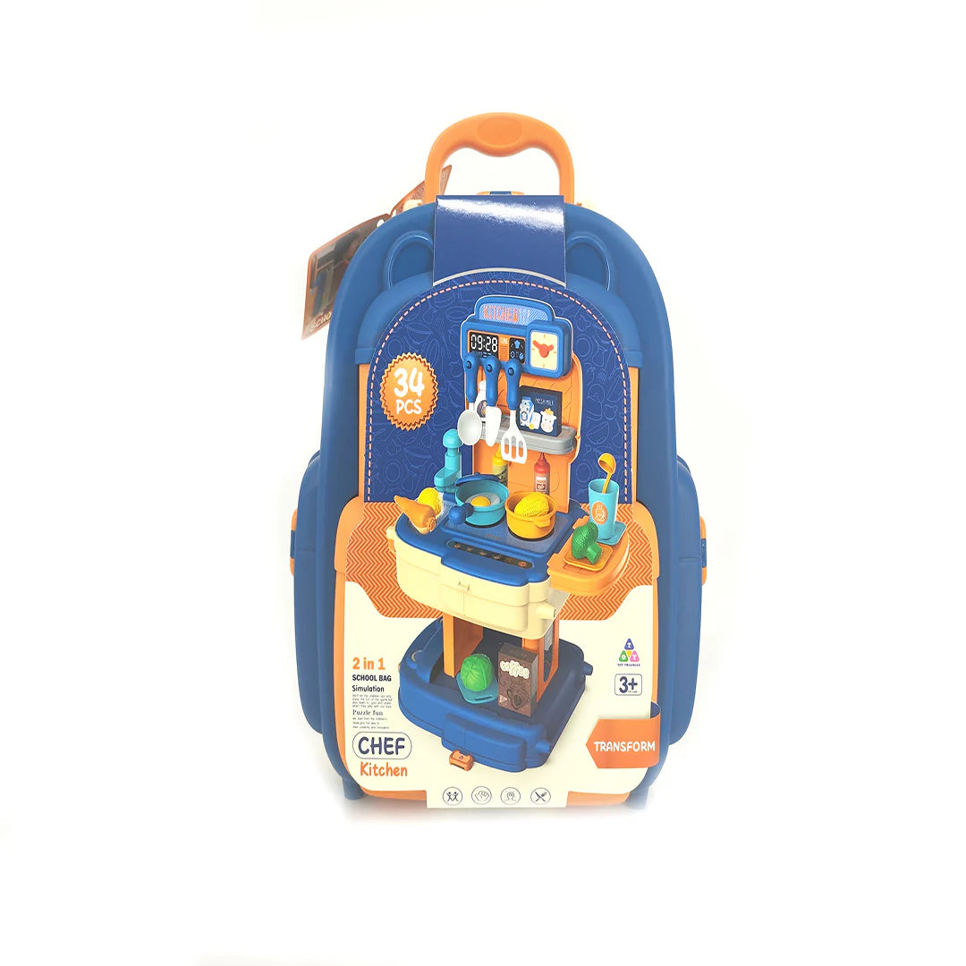 تي تي سي حقيبة ظهر المطبخ ألعاب المطابخ TTC