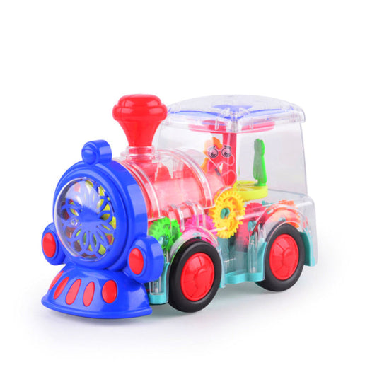 قطار العتاد مع ضوء وموسيقى مواليد تفاعلي TTC