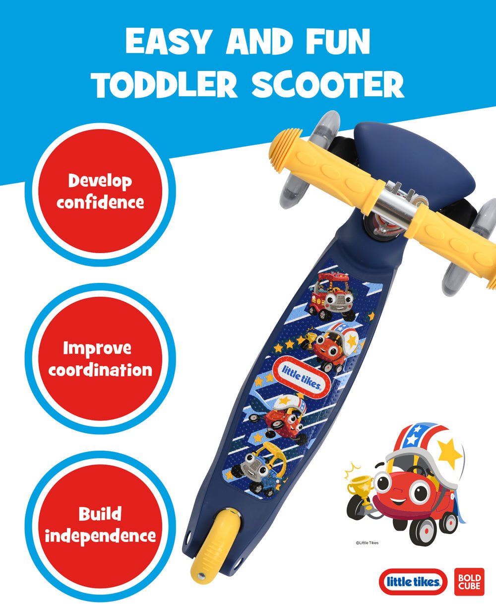ليتل تايكس سكوتر أزرق سكوتر 3 عجلات Little Tikes