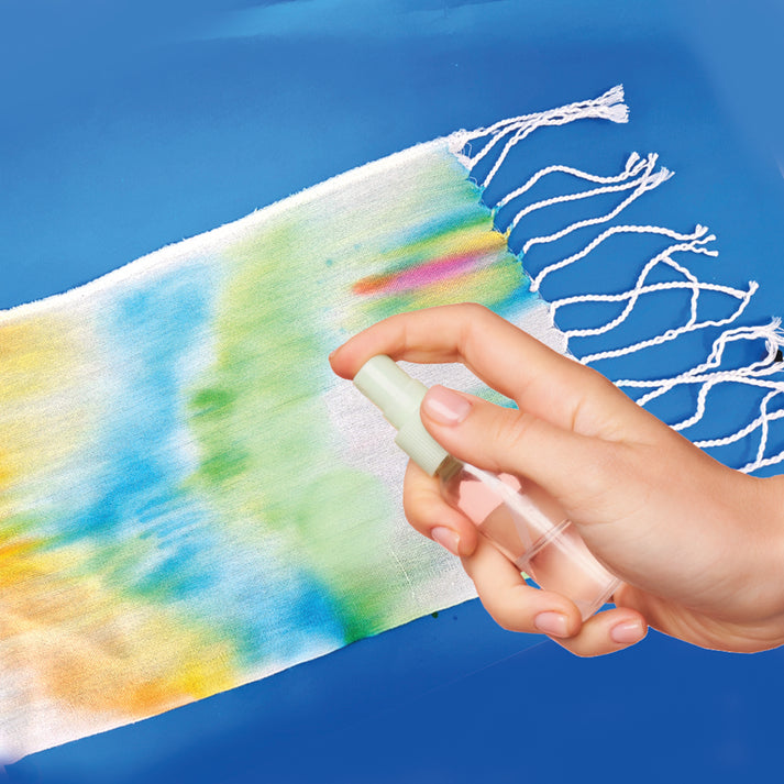 تاي داي الوشاح الجميل الخرز والاكسسوارات Tie-Dye