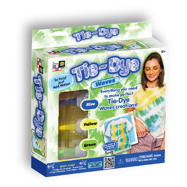 تاي داي مجموعه صبغات التيشرتات الخرز والاكسسوارات Tie-Dye