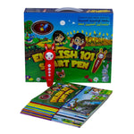 سندس القلم الناطق باللغة الانجليزية مع 12 كتاب العاب تعليمية Sundus