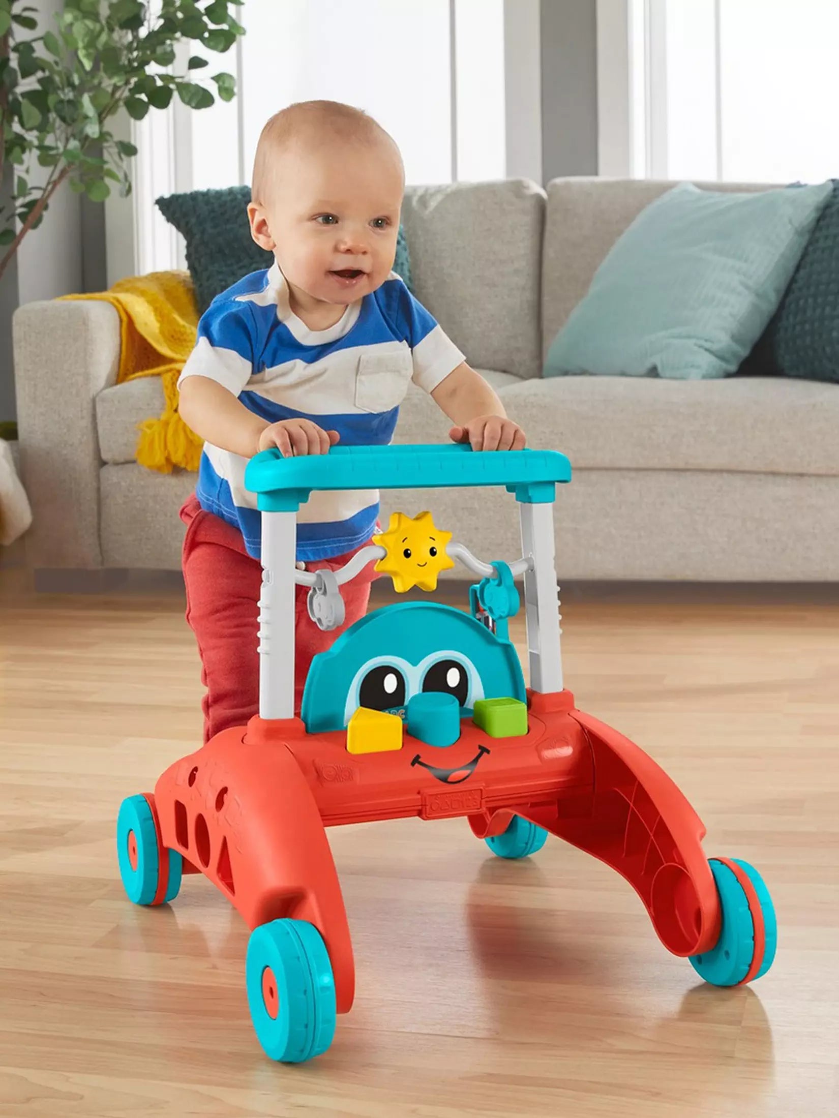 فيشر برايس مشاية اطفال باصوات وانشطة مسلية تعليم المشي Fisher-Price