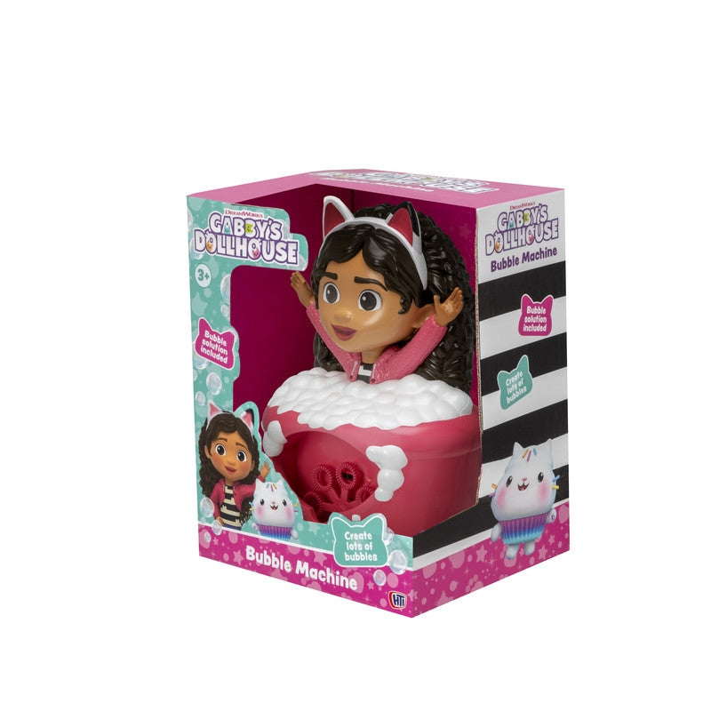 غابي آلة صنع فقاعات صابون مع موسيقى فقاعات الماء والصابون Gabby Dollhouse
