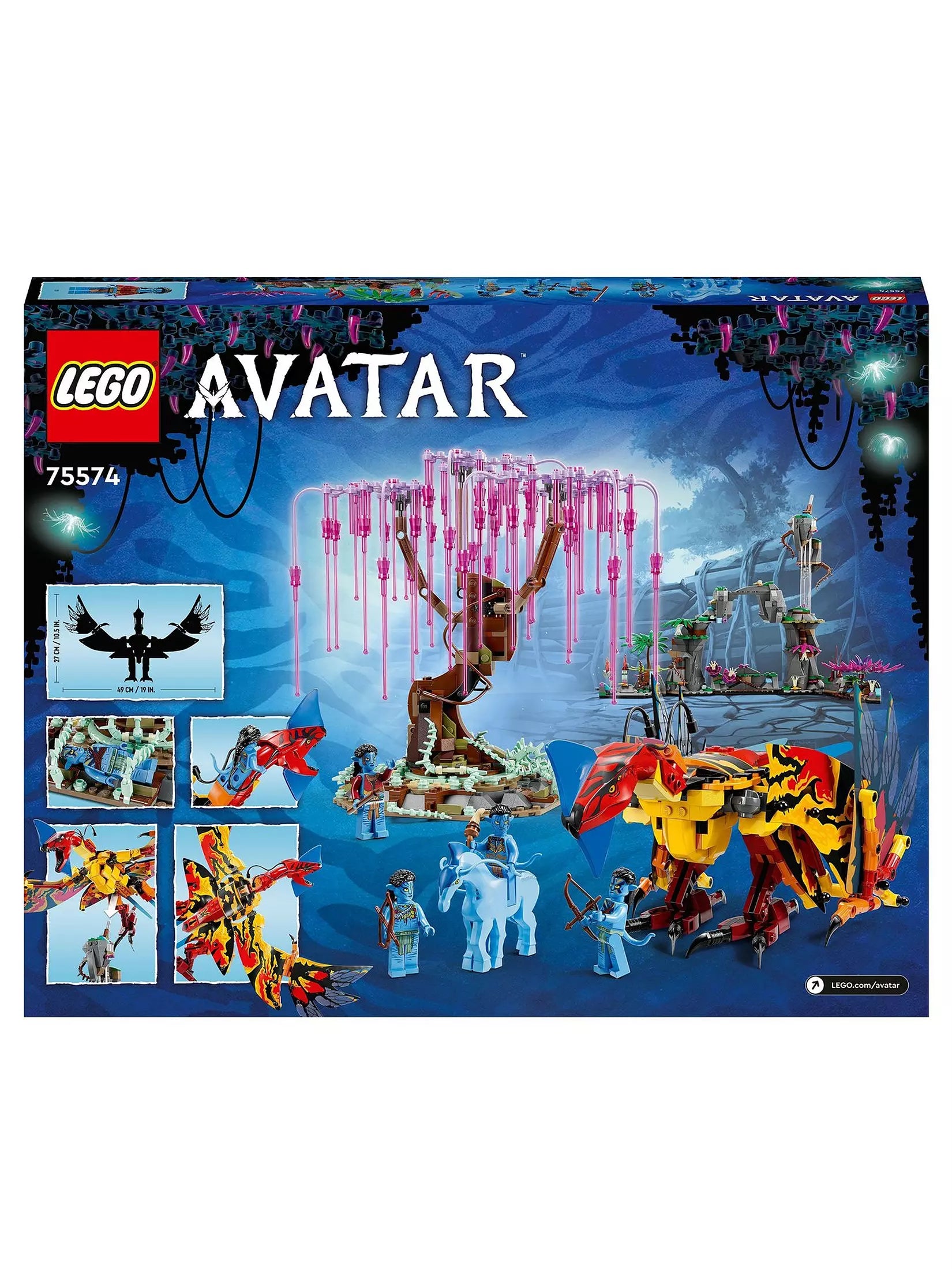 ليجو أفاتار لعبة بناء توروك ماكتو وشجرة الأرواح مكعبات التركيب LEGO