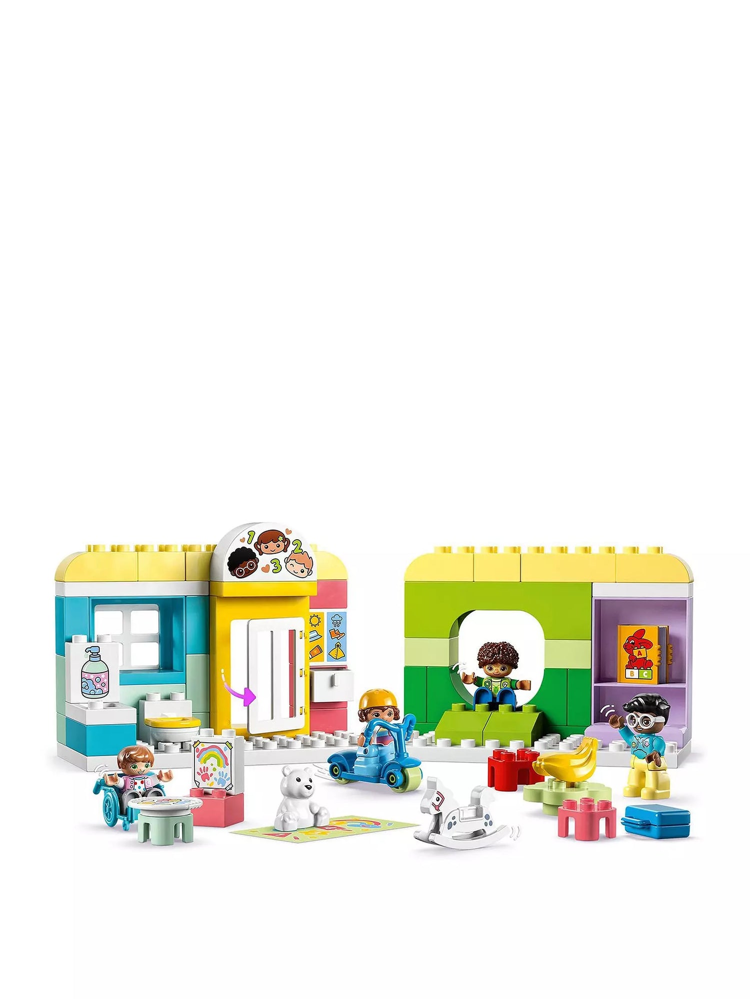 ليجو دبلو مركز الرعاية النهارية مكعبات التركيب LEGO