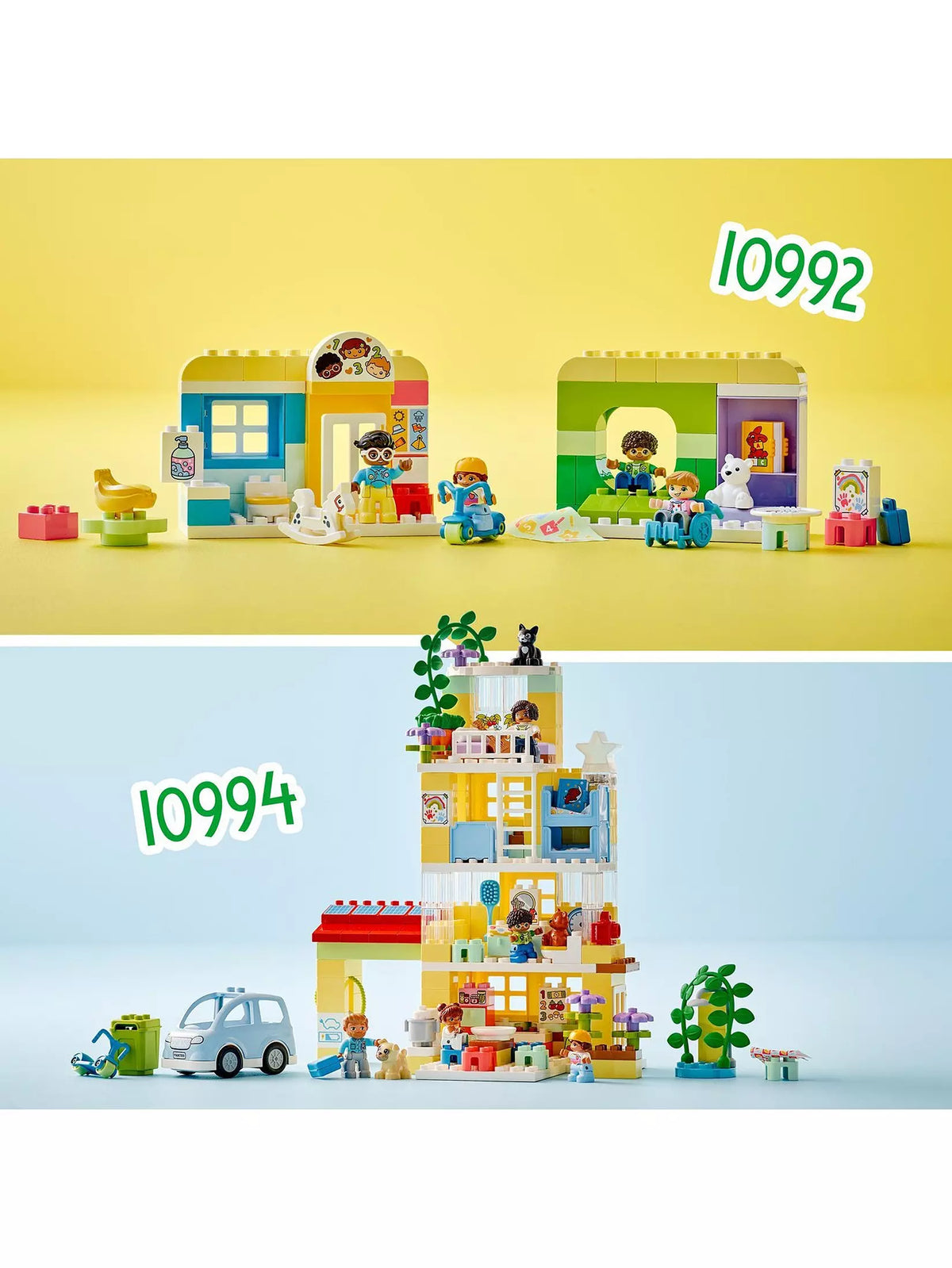ليجو دبلو مركز الرعاية النهارية مكعبات التركيب LEGO