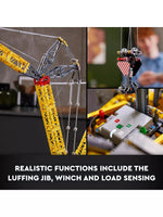 ليجو مكعبات بناء الرافعة الزاحفة ليبهير مكعبات التركيب LEGO