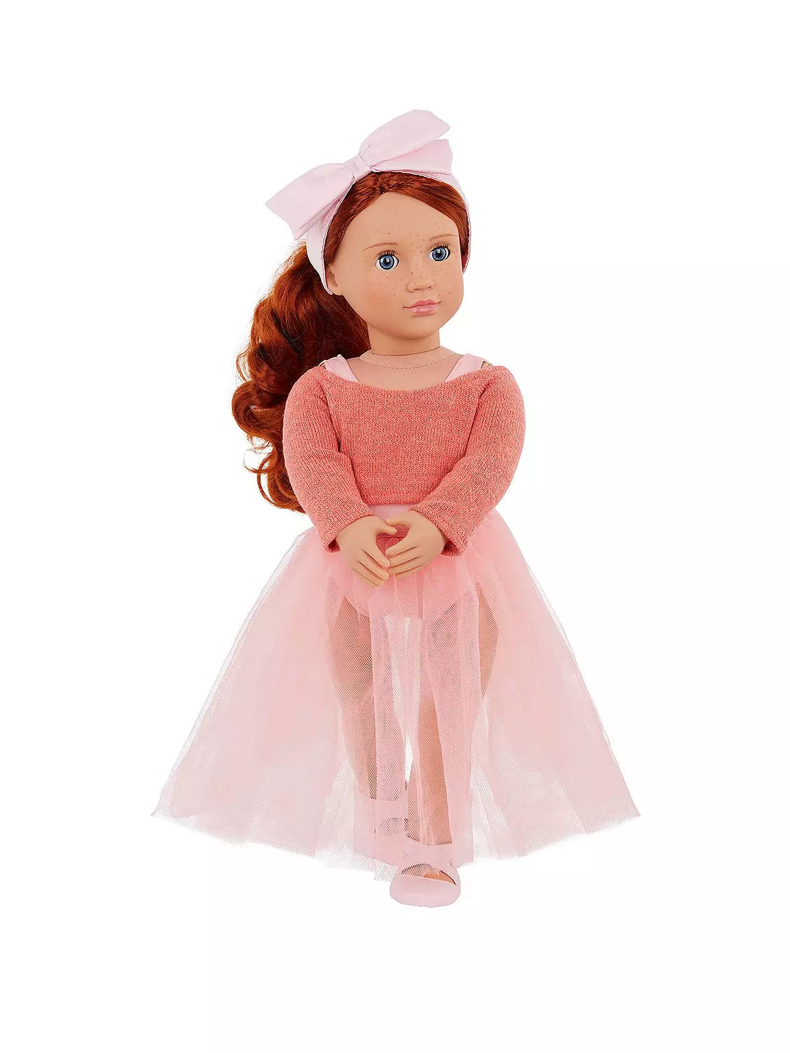 اورجنيريشن دمية باليه مع سترة دمى الشخصيات Our Generation