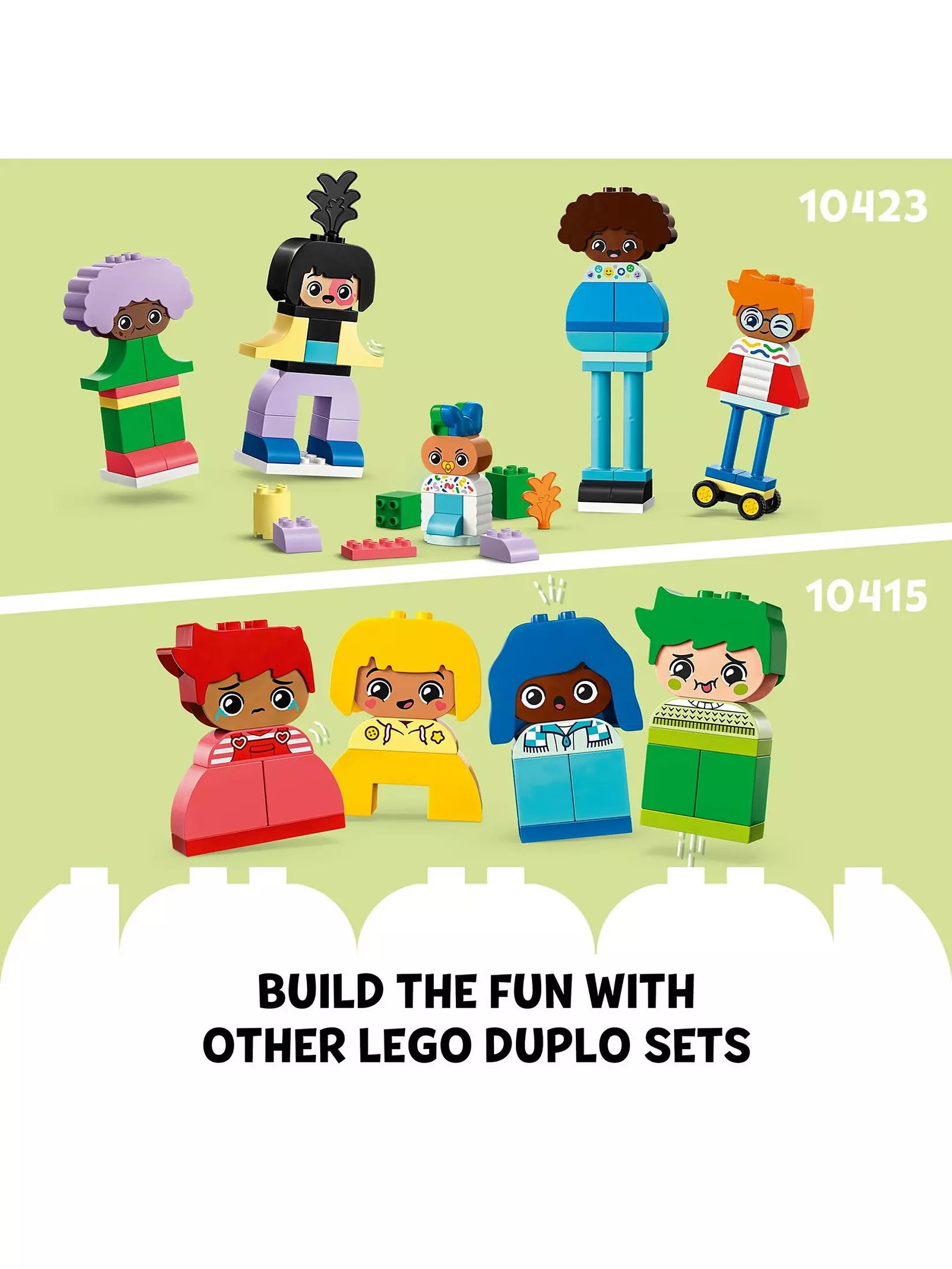 ليجو دوبلو لعبة مكعبات بناء 71 قطعة مكعبات التركيب LEGO