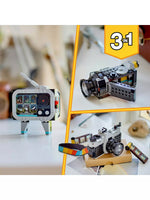 ليجو 31147 كريتور مكعبات بناء 3 في 1 ريترو كاميرا مكعبات التركيب LEGO