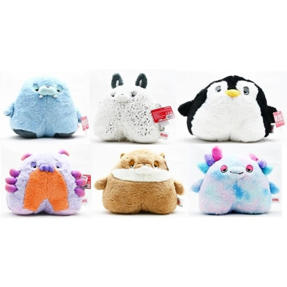 روس دمى الحيوانات القطنية 22 سم اشكال متنوعه الالعاب القطنية Russ