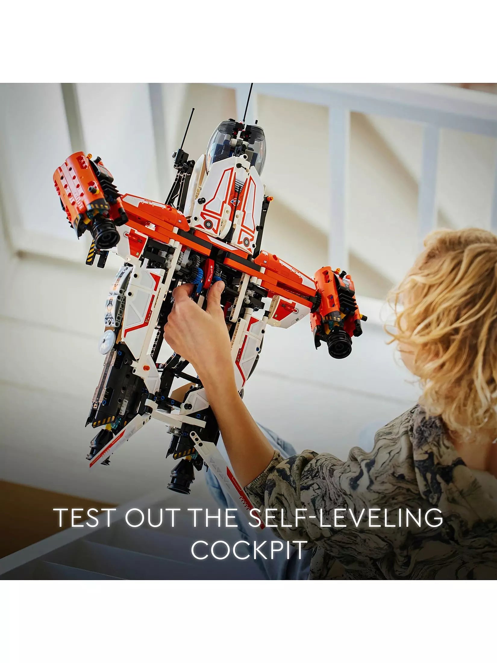 ليجو تكنيك مكعبات بناء مركبة فضائية فيتول مكعبات التركيب LEGO