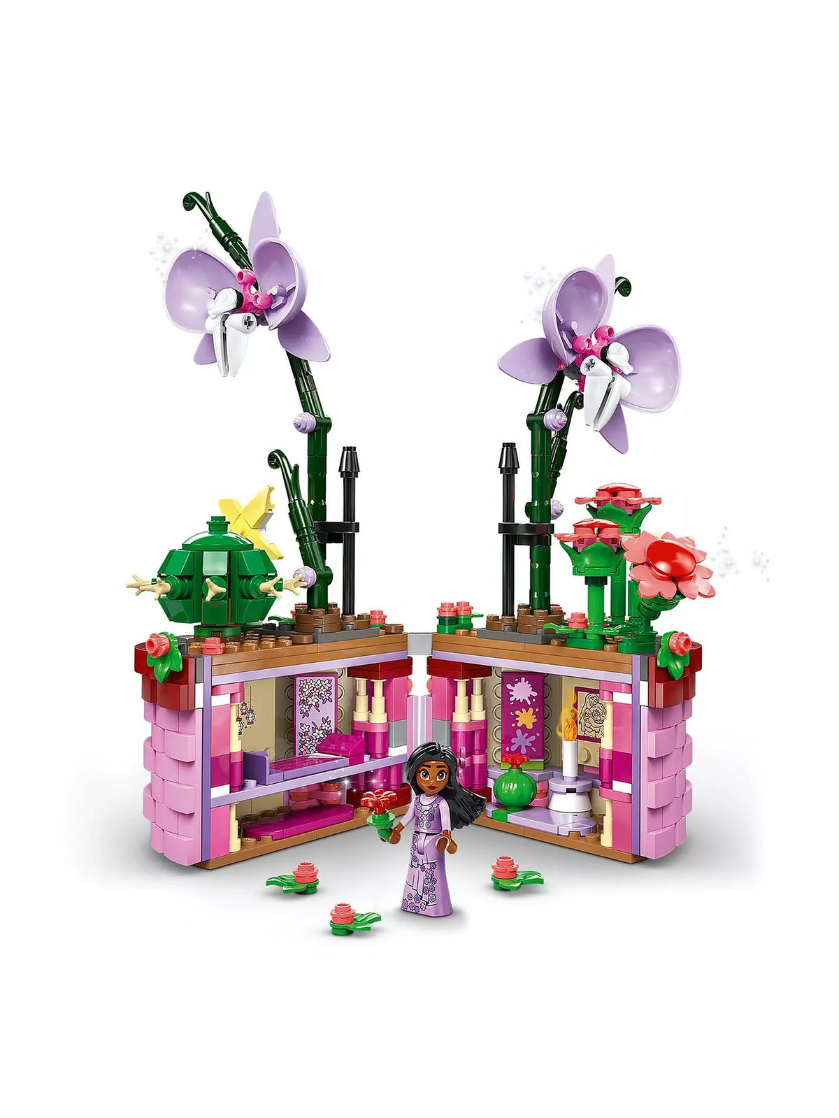 ليجو ديزني 43237 زهور إيزابيلا مكعبات التركيب LEGO