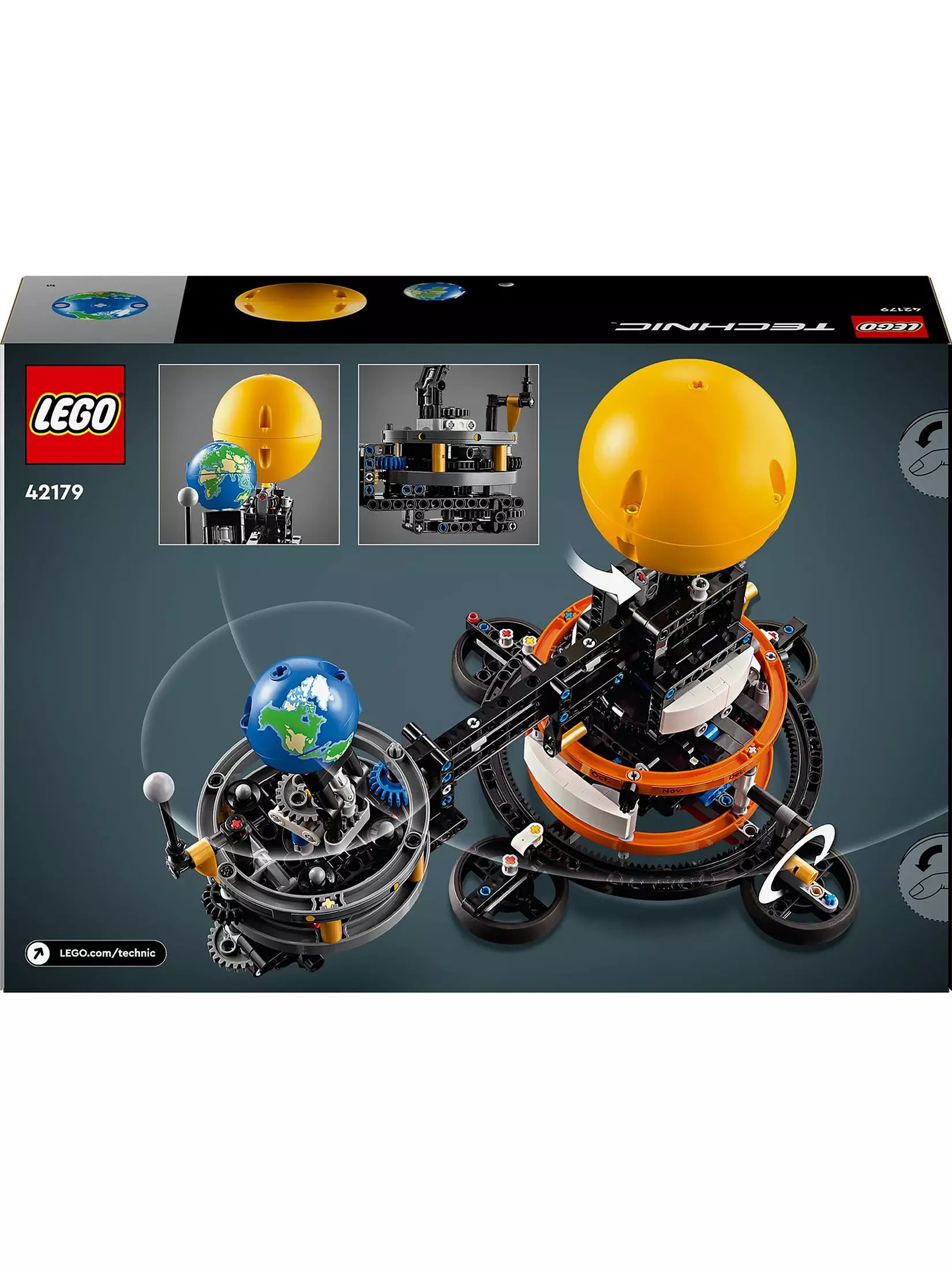 ليجو تكنيك مكعبات بناء كوكب الأرض والقمر في المدار مكعبات التركيب LEGO
