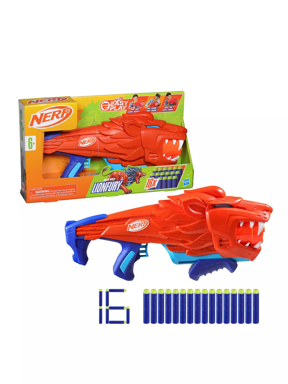 نيرف مسدس جونيور وايلد ليونفوري مسدسات مطاطية Nerf