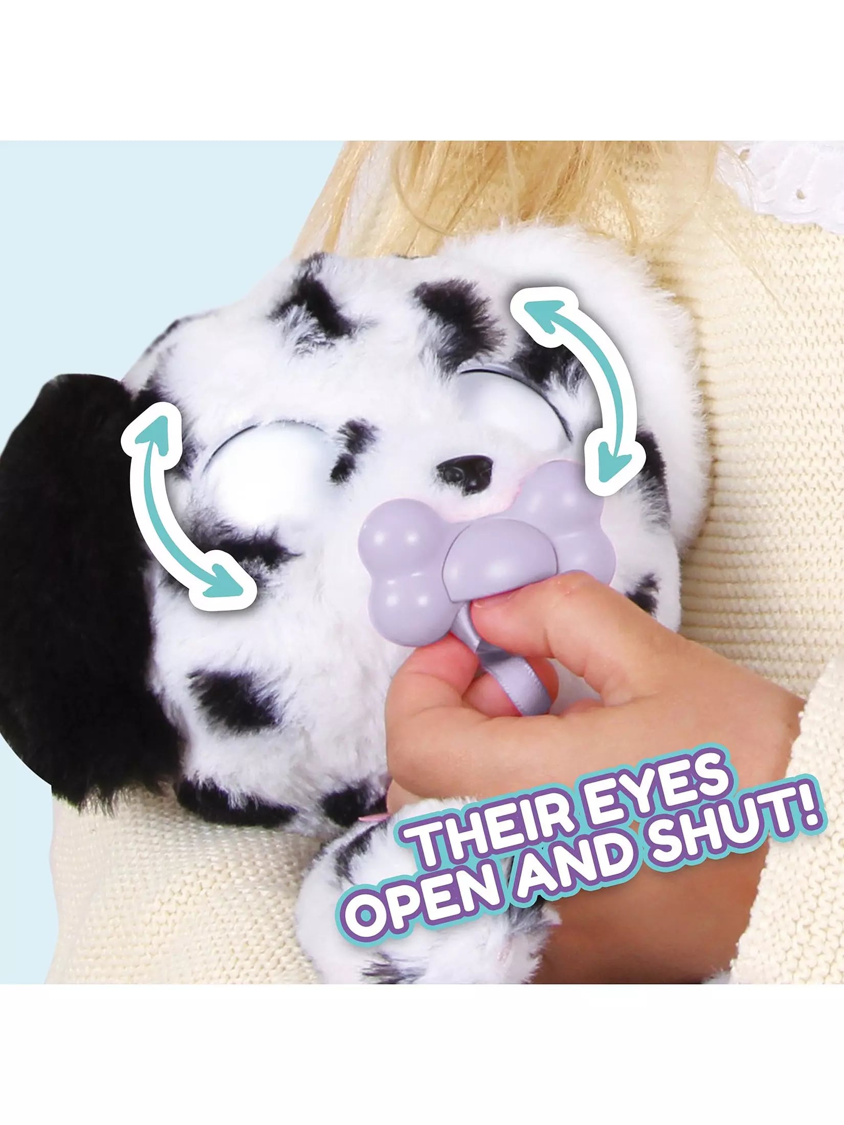 دمية كلبي الرضيع الدلماسي القطنية الالعاب القطنية Baby Paws