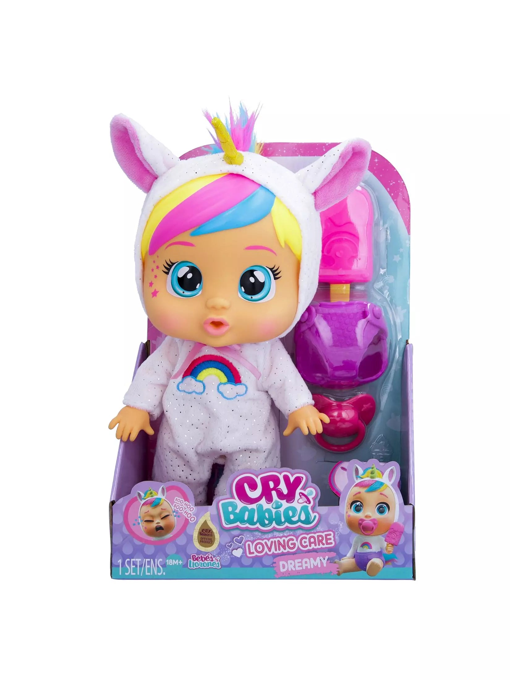 كراي بيبيز دمية فينتسي دريمي دمى المواليد CRY Babies