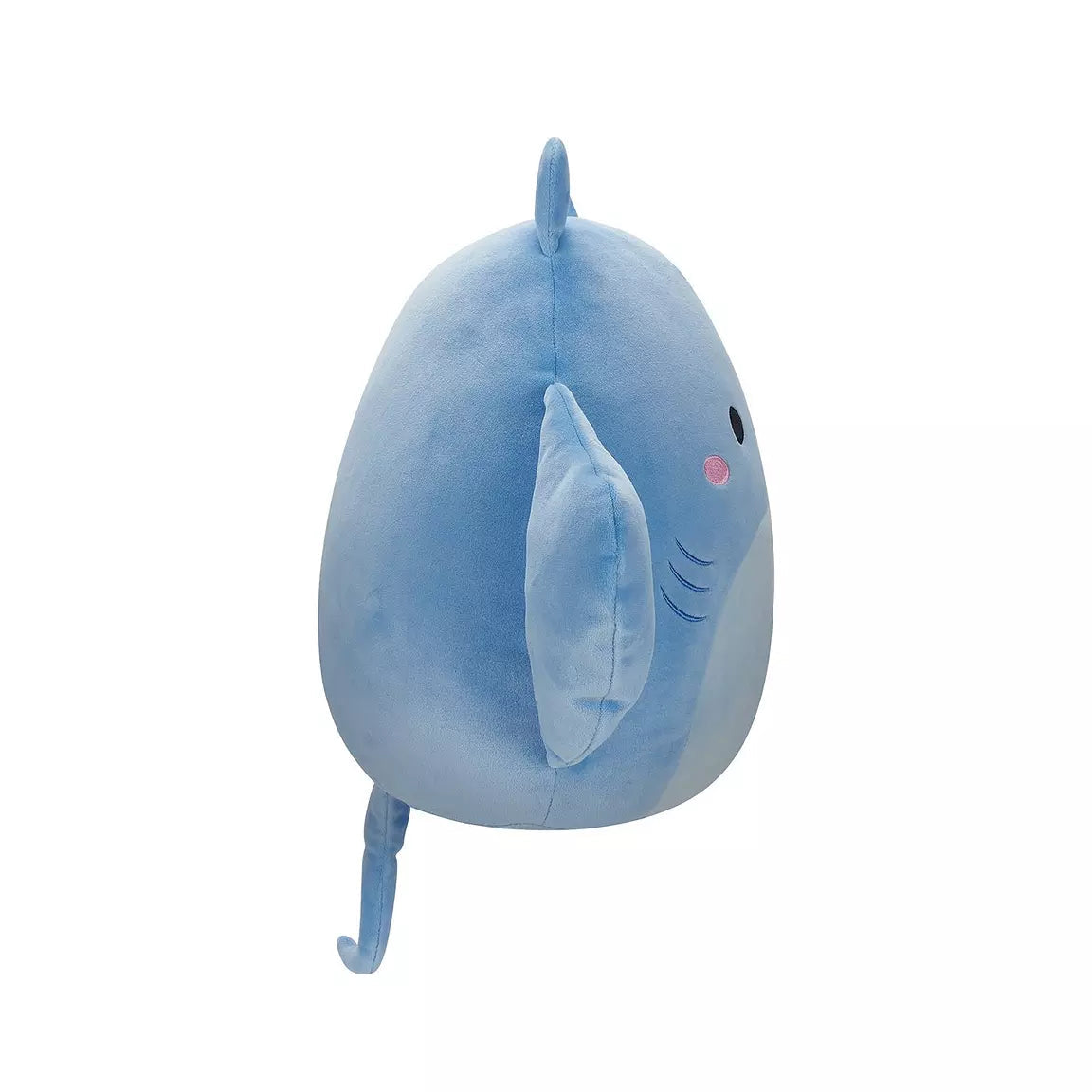 سكويش مالوز دمية سمكة مانتا زرقاء الالعاب القطنية Squishmallows