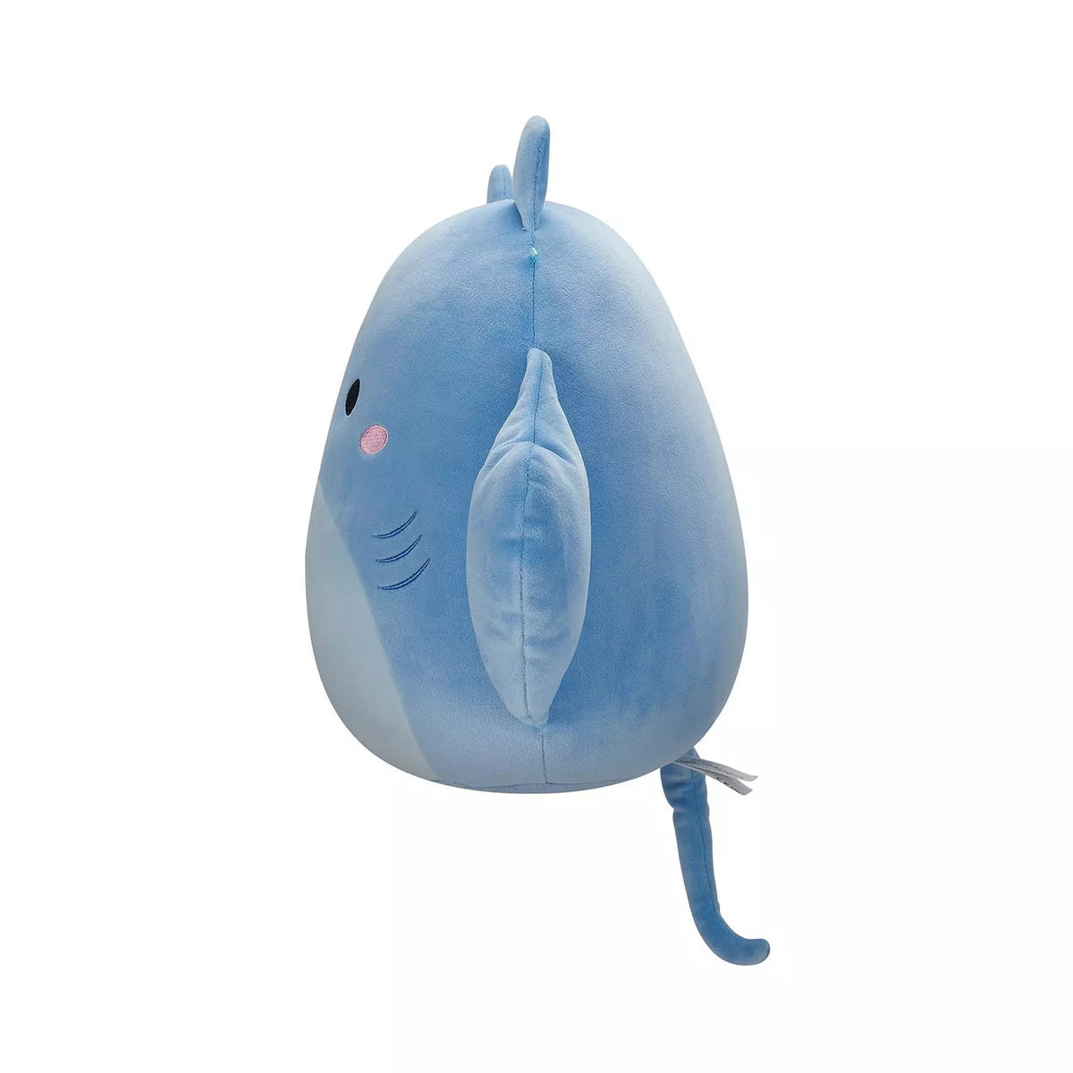 سكويش مالوز دمية سمكة مانتا زرقاء الالعاب القطنية Squishmallows