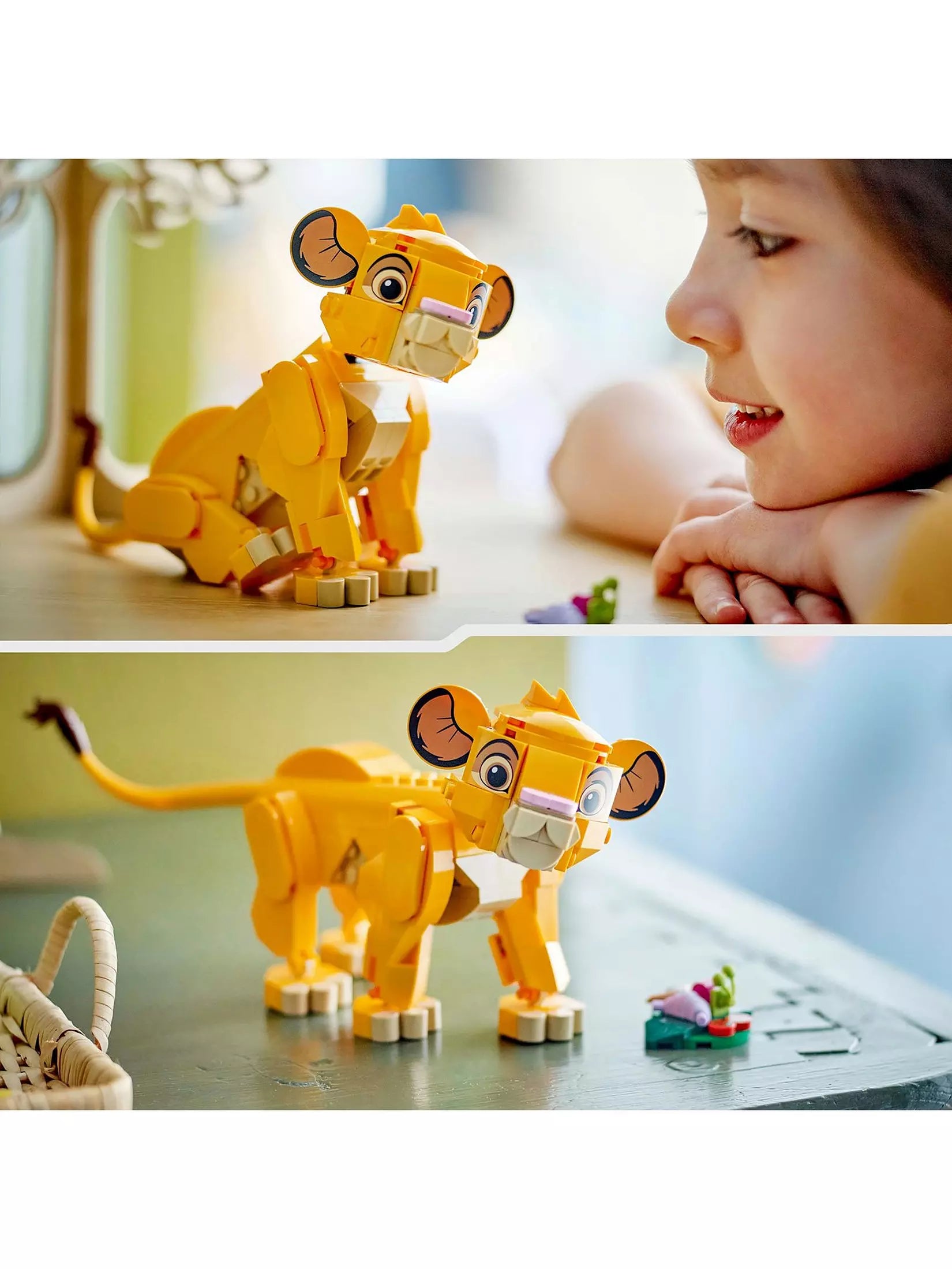 ليجو ديزني سيمبا الأسد الملك مكعبات التركيب LEGO