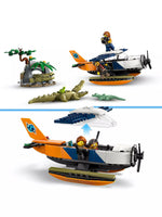 ليجو سيتي جانجل الطائرة المائية مكعبات التركيب LEGO