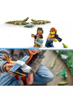 ليجو سيتي جانجل الطائرة المائية مكعبات التركيب LEGO