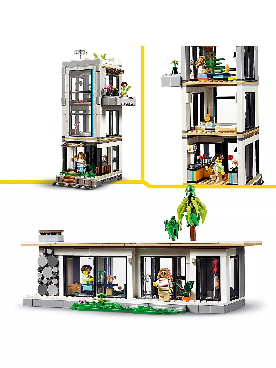 ليجو كريتور مودرن هاوس 3 في 1 مكعبات التركيب LEGO