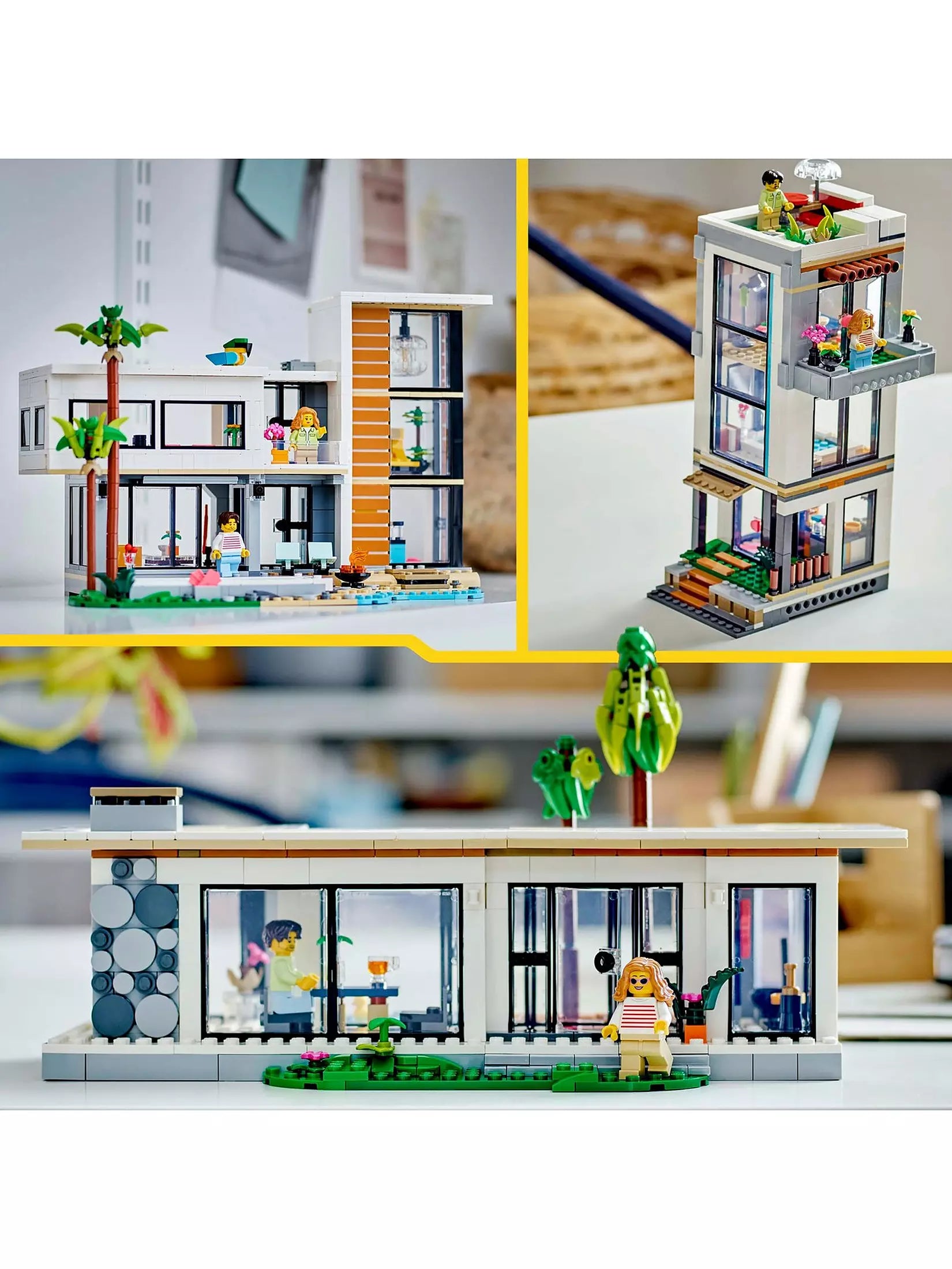 ليجو كريتور مودرن هاوس 3 في 1 مكعبات التركيب LEGO