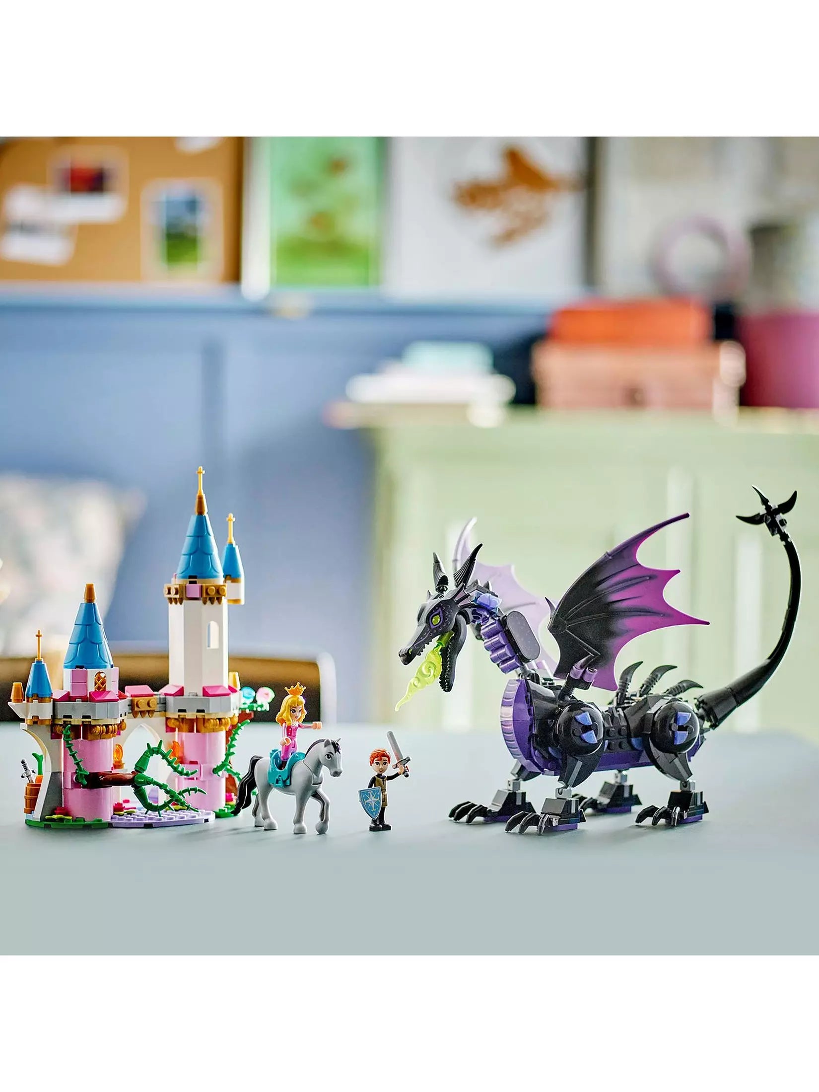 ليجو 43240 ديزني تنين ماليفسنت مكعبات التركيب LEGO