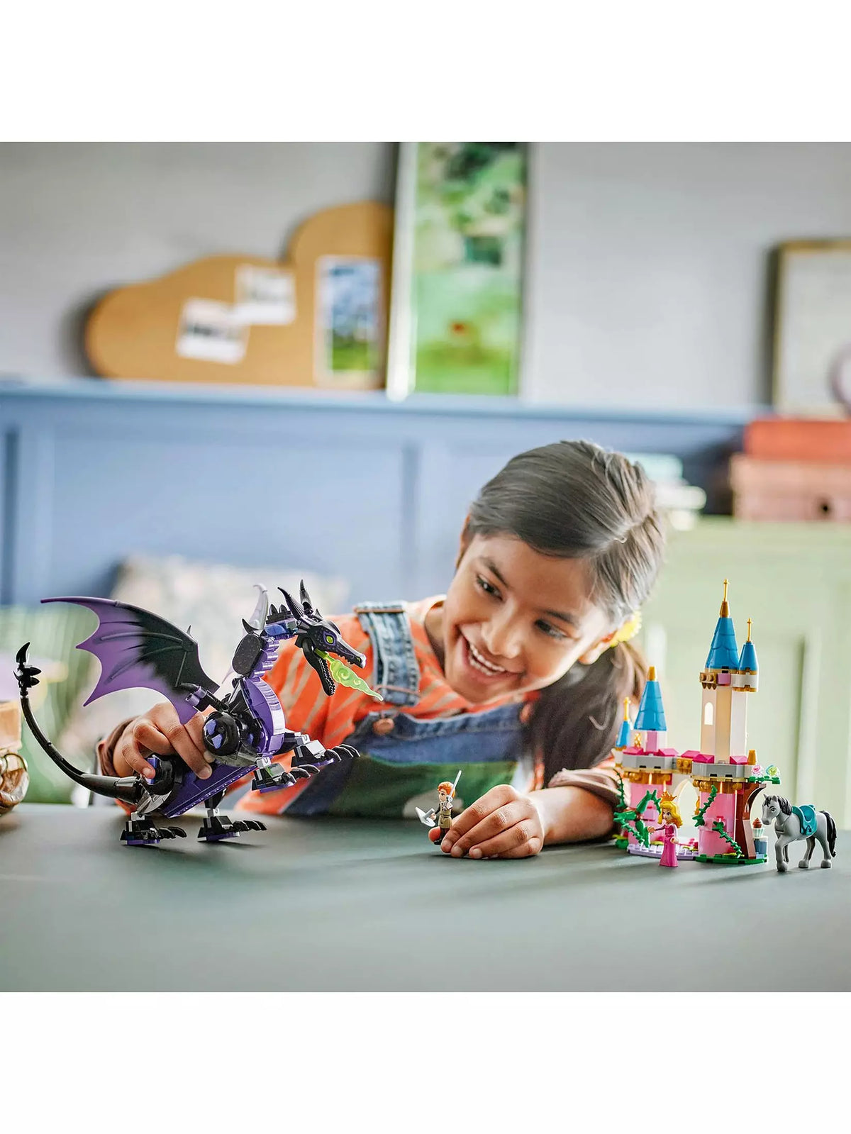 ليجو 43240 ديزني تنين ماليفسنت مكعبات التركيب LEGO