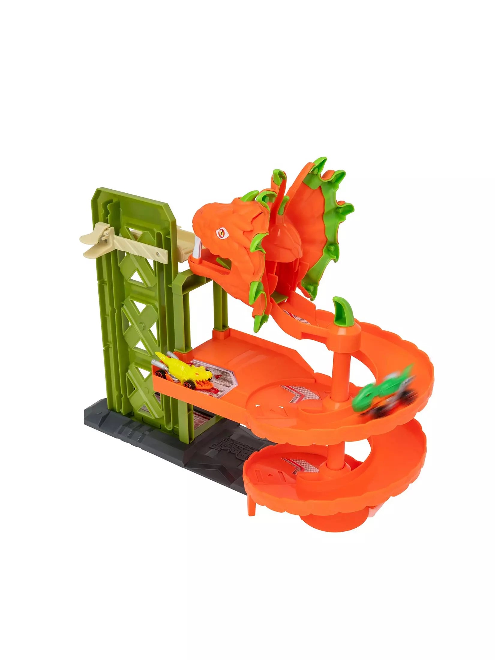 تيمسترز لعبة مرآب آلات الوحوش مع 3 سيارات مركبات مع مسار Teamsterz