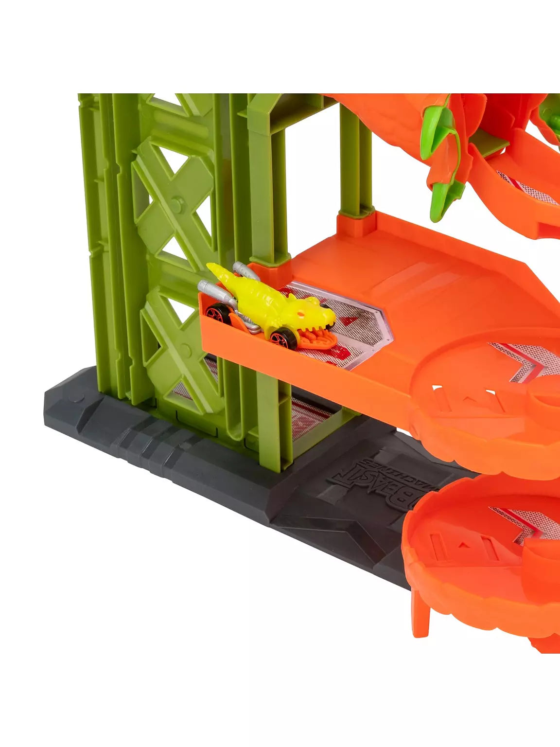 تيمسترز لعبة مرآب آلات الوحوش مع 3 سيارات مركبات مع مسار Teamsterz