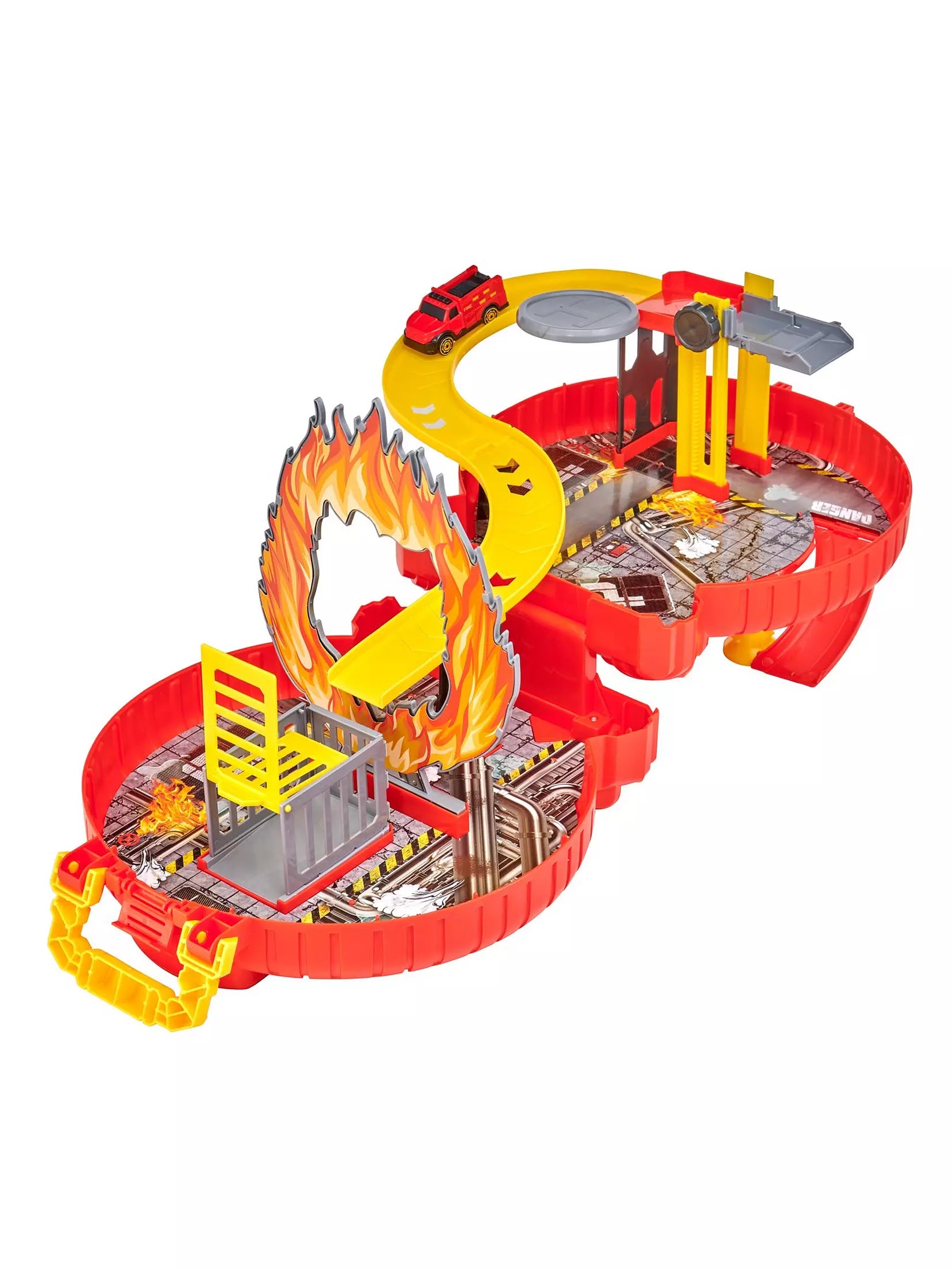 تيمسترز لعب عجلة طوارئ المدينة مركبات مع مسار Teamsterz