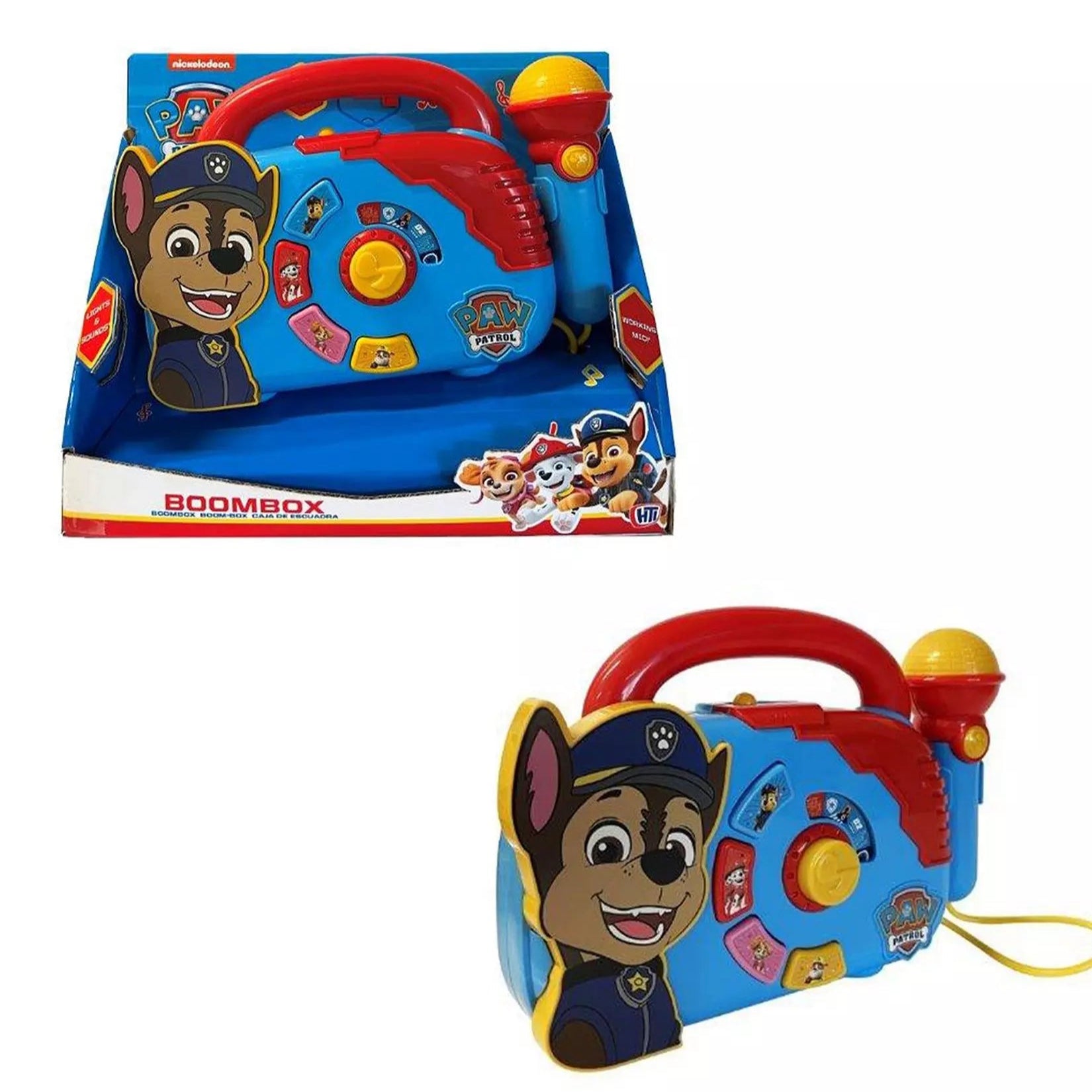 باو باترول لعبة صندوق مكبر صوت دورية المخلب مواليد تفاعلي Paw Patrol