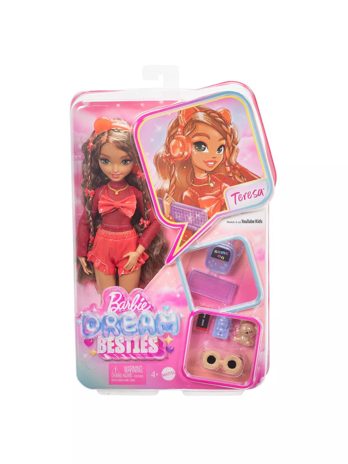 باربي دمية فريق الأحلام تيريزا دمية مع اكسسوارات Barbie