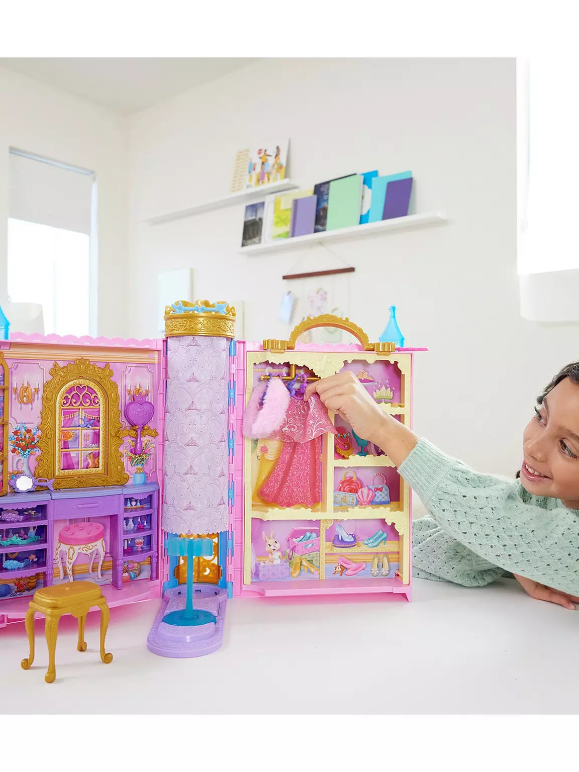 ديزني برينسس لعبة خزانة الاميرات بيوت الدمى Disney