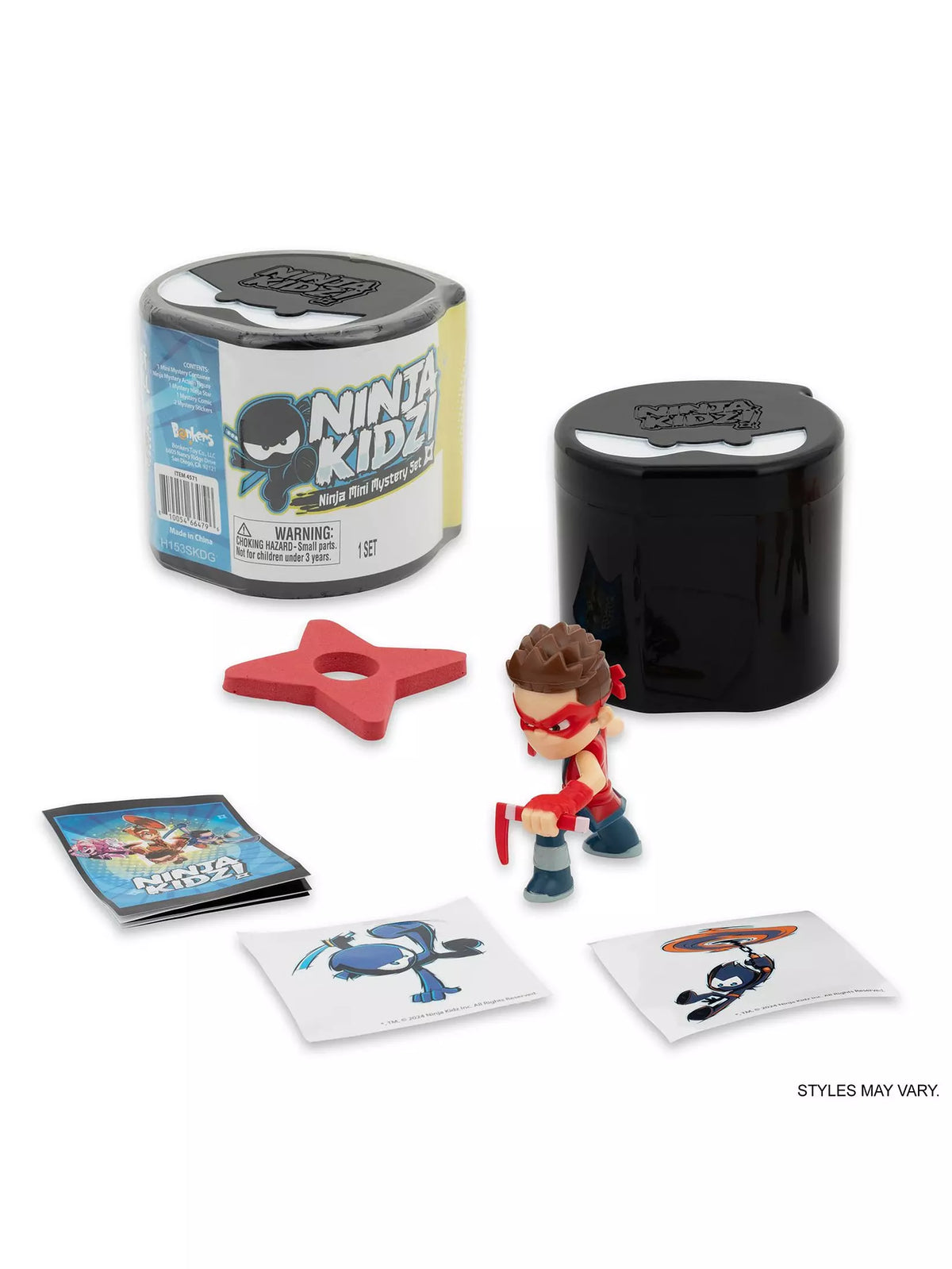 نينجا كيدز مجسمات الغموض الصغيرة المجسمات Ninja Kidz