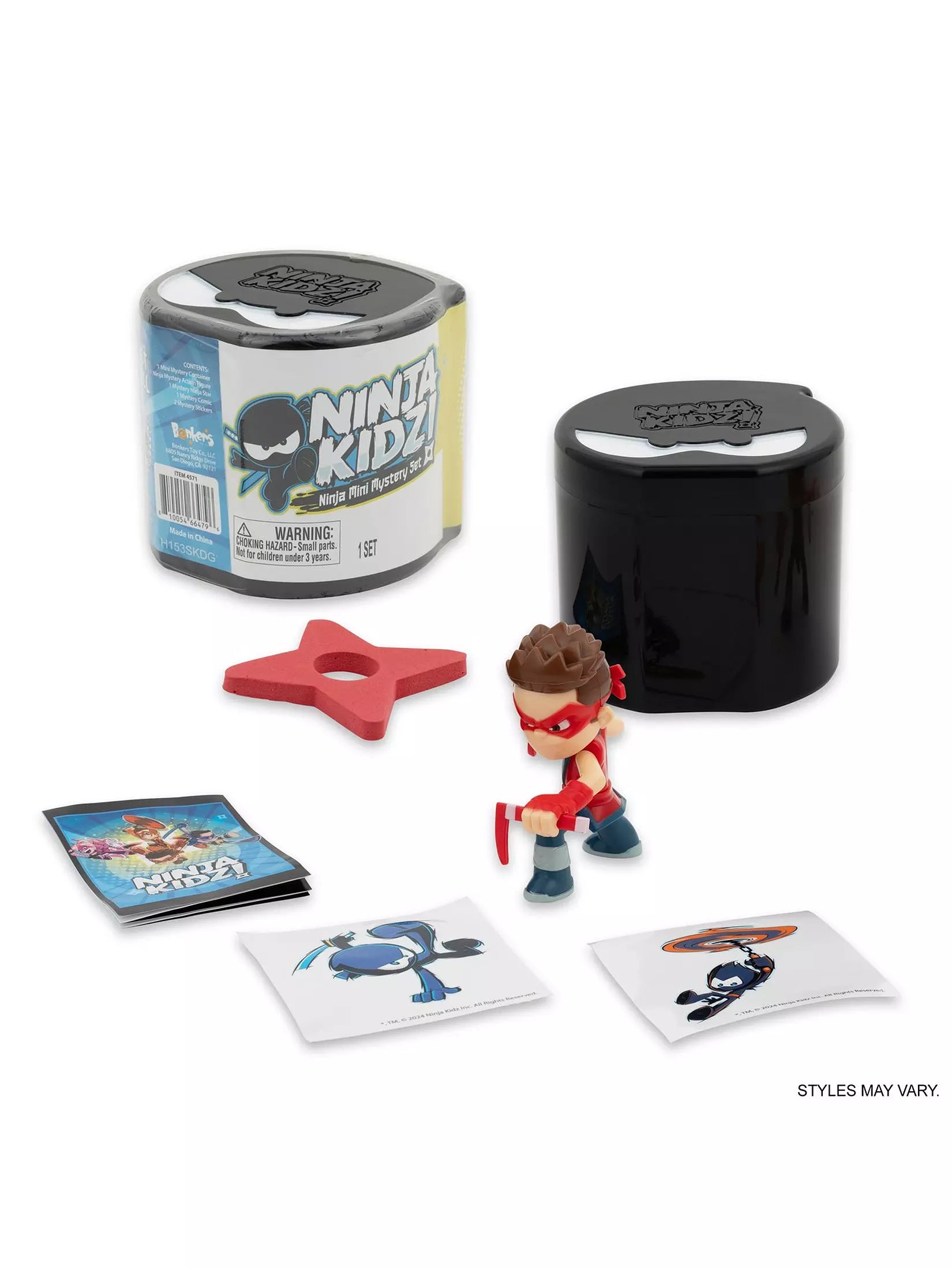 نينجا كيدز مجسمات الغموض الصغيرة المجسمات Ninja Kidz