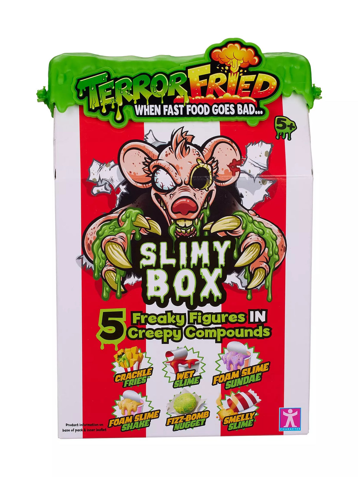 الرعب المقلي لعبة صندوق السلايم ألعاب الأكشن Terror Fried