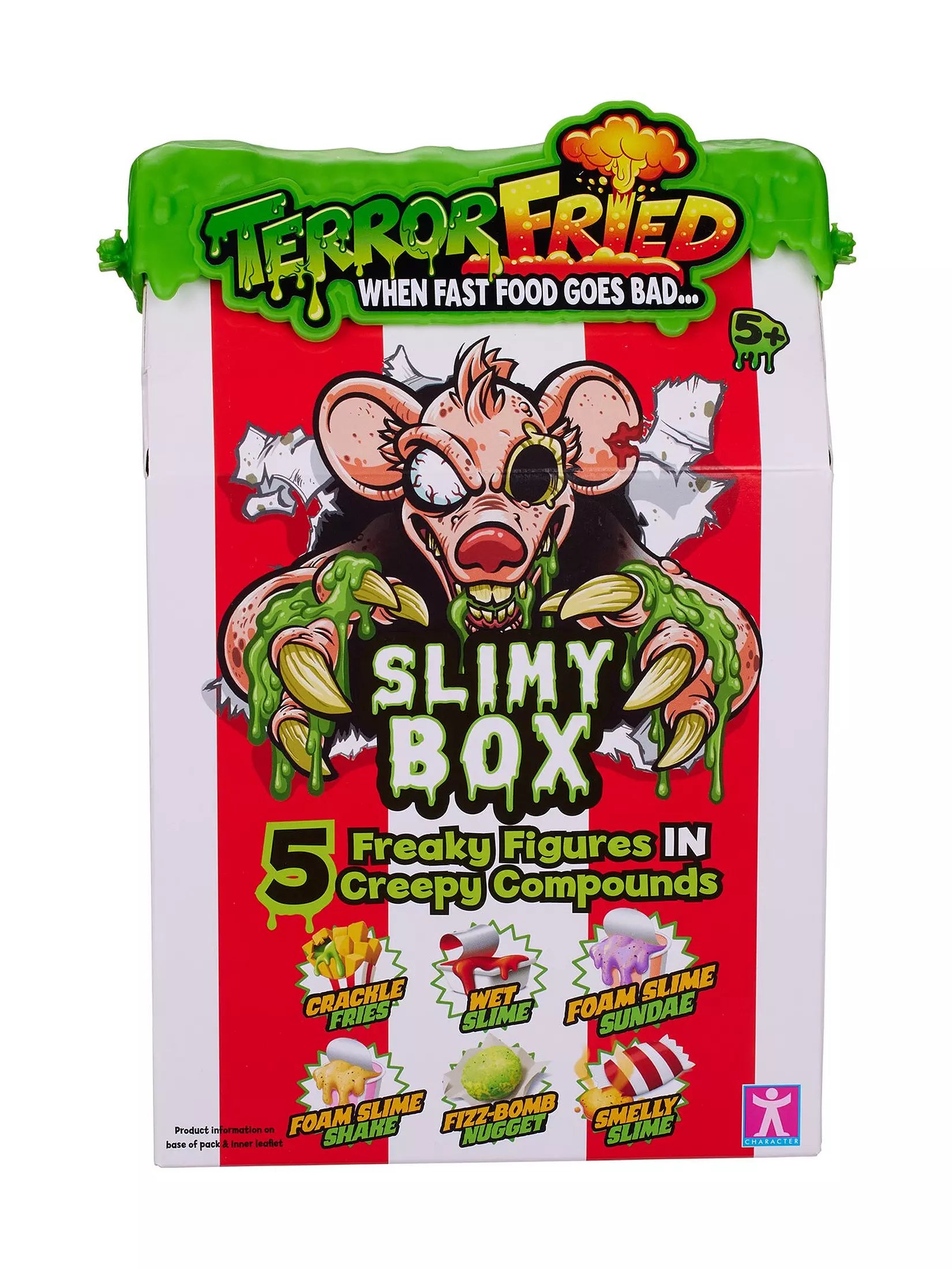 الرعب المقلي لعبة صندوق السلايم ألعاب الأكشن Terror Fried