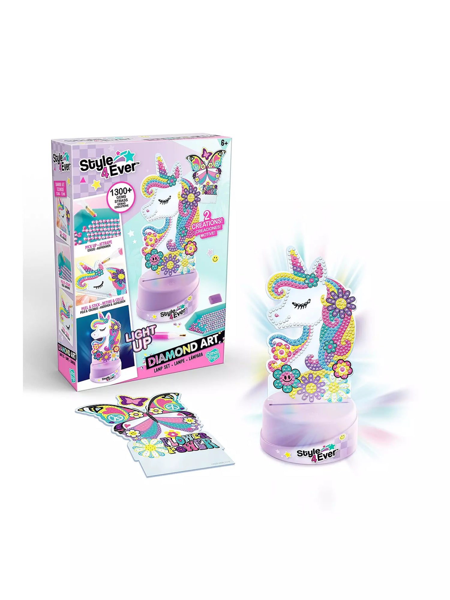 كانال تويز مصابيح فنية من الماس الخرز والاكسسوارات canal toys