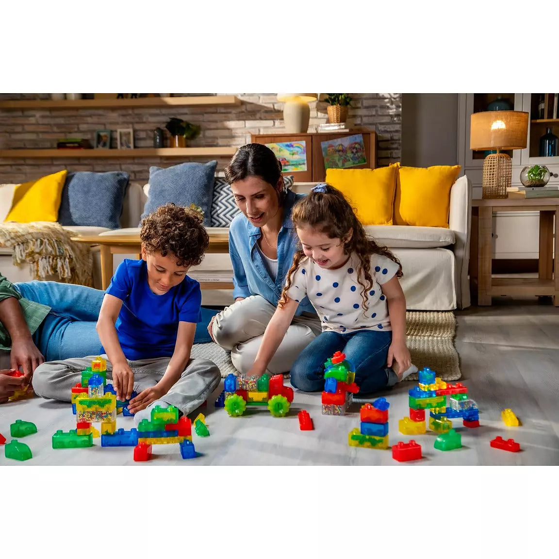 جيلي بلوكس علبة تخزين المكعبات المكعبات الكبيرة Jelly Blox