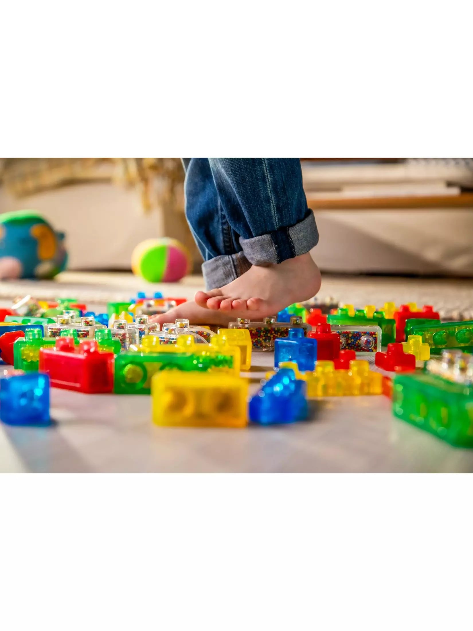 جيلي بلوكس مكعبات شاجنة التخزين المكعبات الكبيرة Jelly Blox