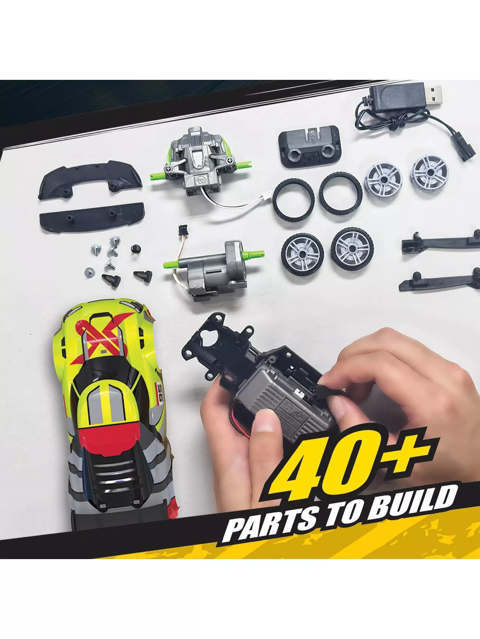 إكسوست سباق محرك ثنائي حزمة ريموت كنترول السيارات ريموت كنترول EXOST