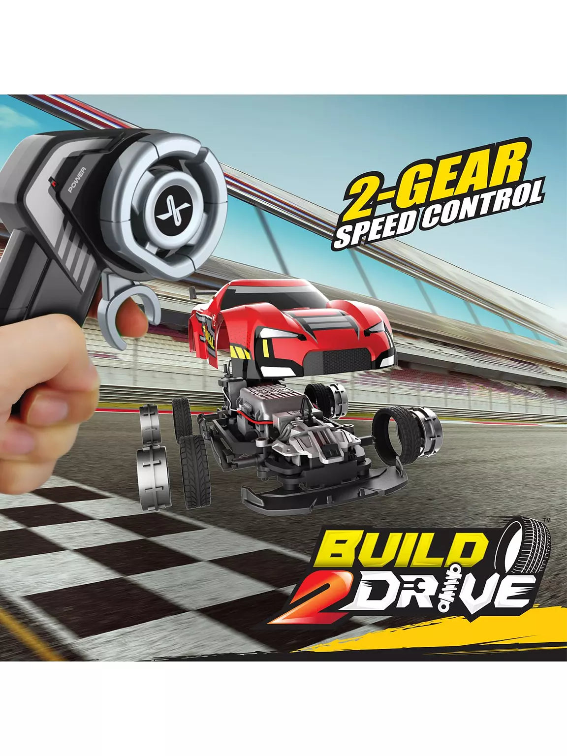 إكسوست سباق محرك ثنائي حزمة ريموت كنترول السيارات ريموت كنترول EXOST