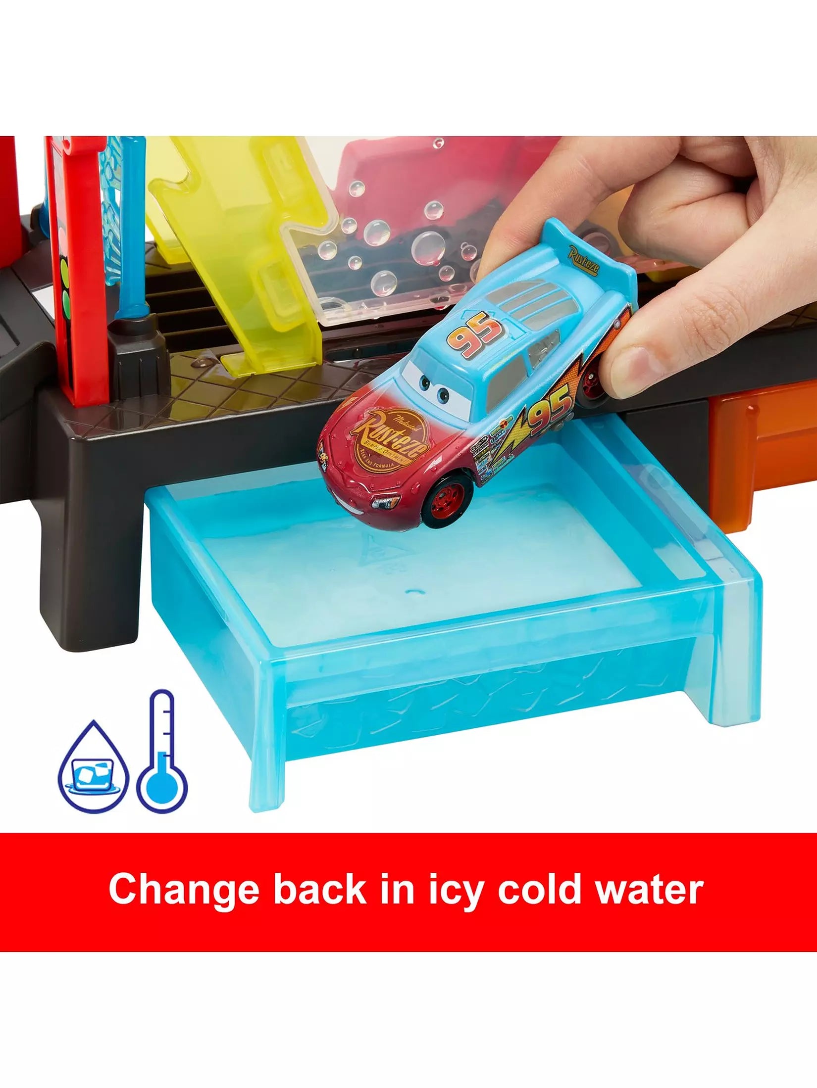 كارز لعبة غسيل السيارات مركبات مع مسار Disney