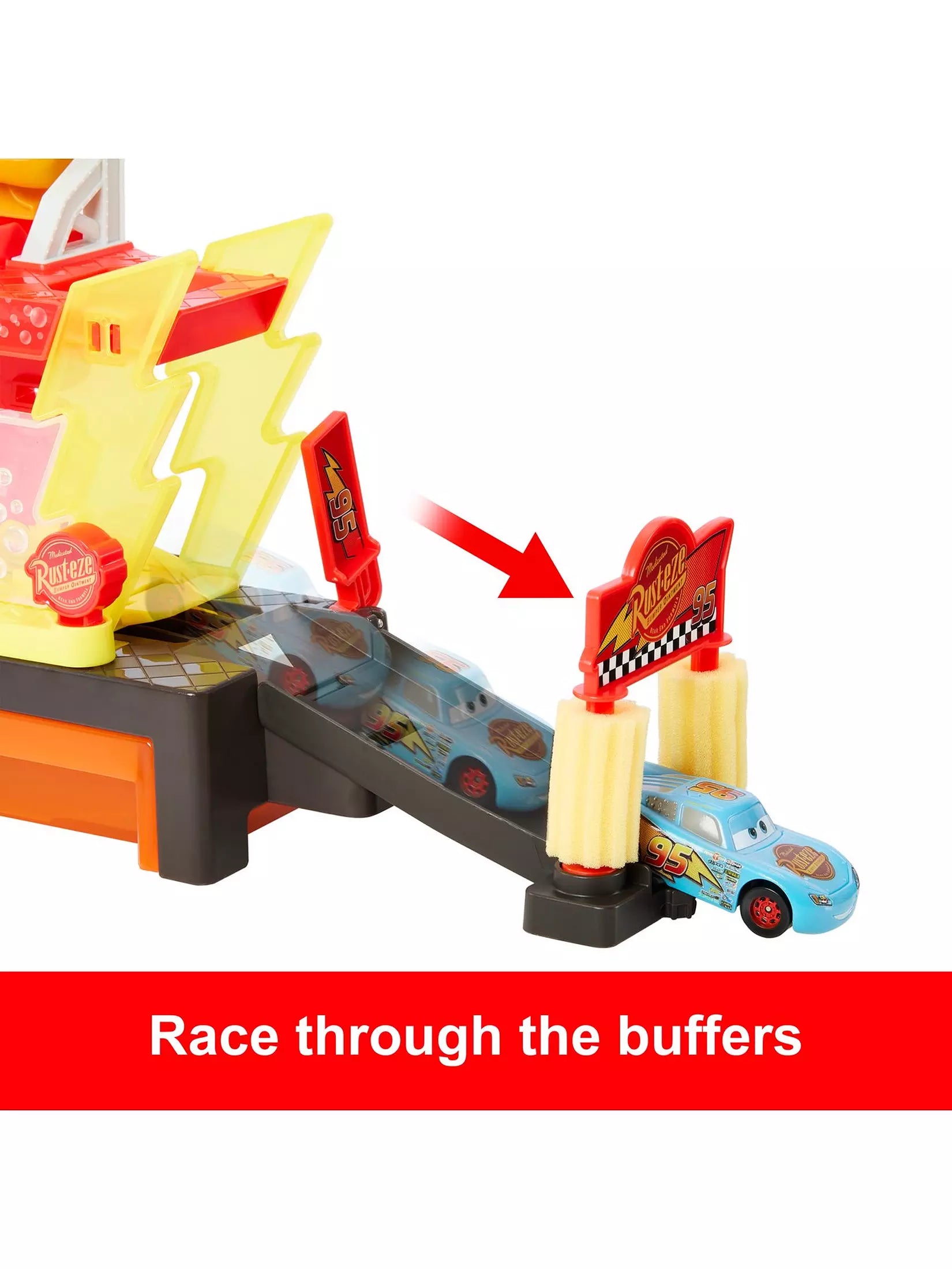 كارز لعبة غسيل السيارات مركبات مع مسار Disney