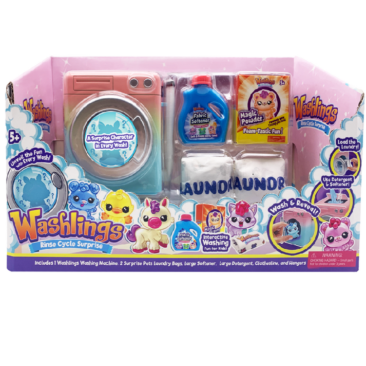 واشلينغز مجموعة ألعاب مفاجئة المجسمات Washlings