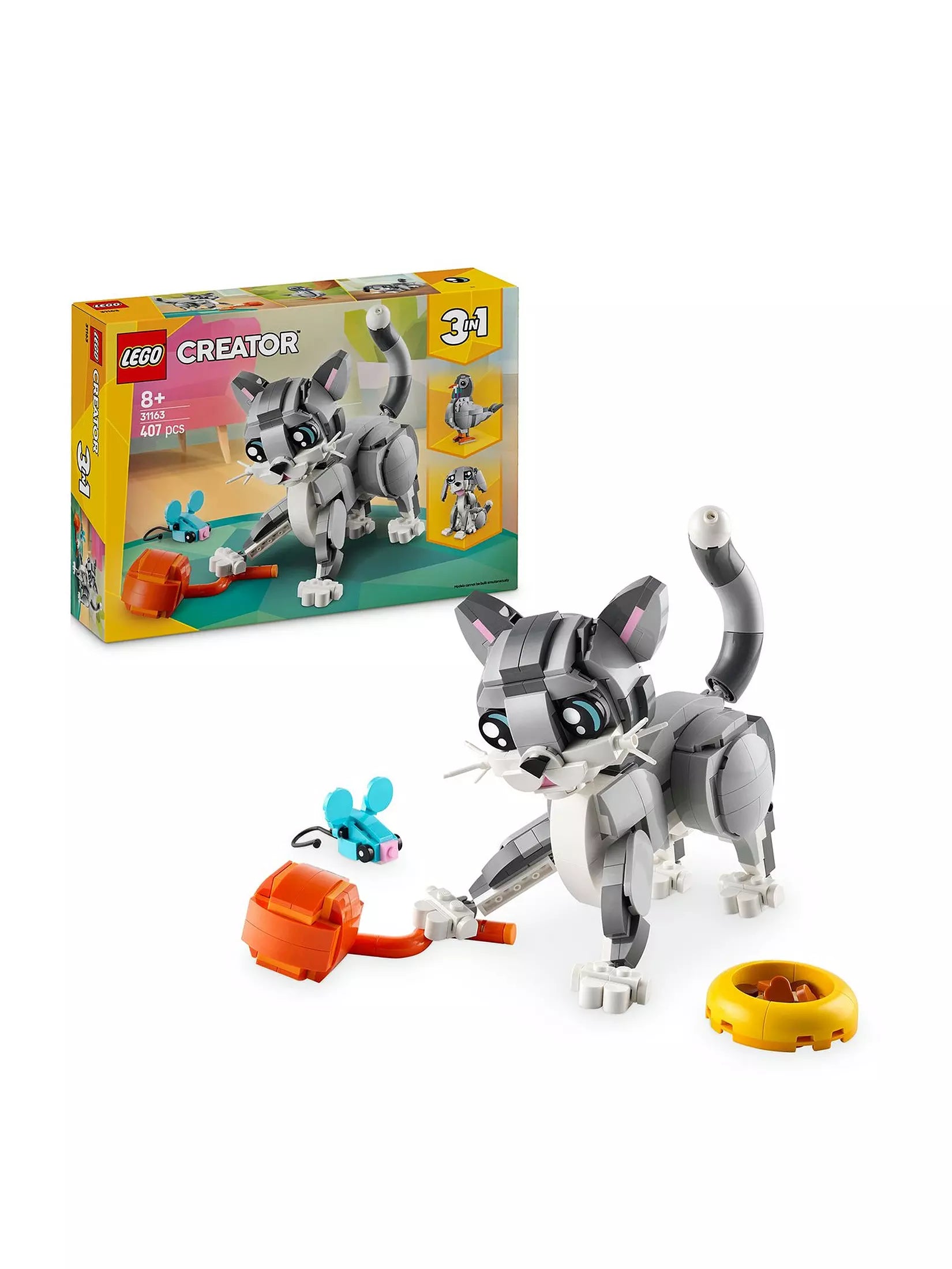 ليجو 31163 كريتور القطة مرحة مكعبات التركيب LEGO